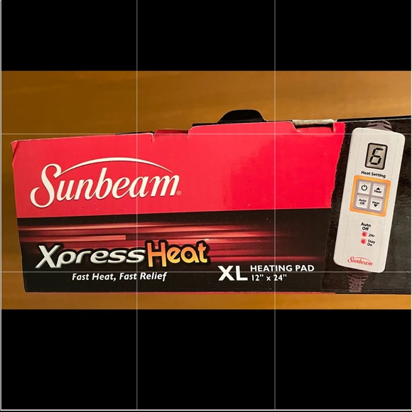 Sunbeam Other Sunbeam Xpressheat Fast Heat Fast Relief Xl Heating